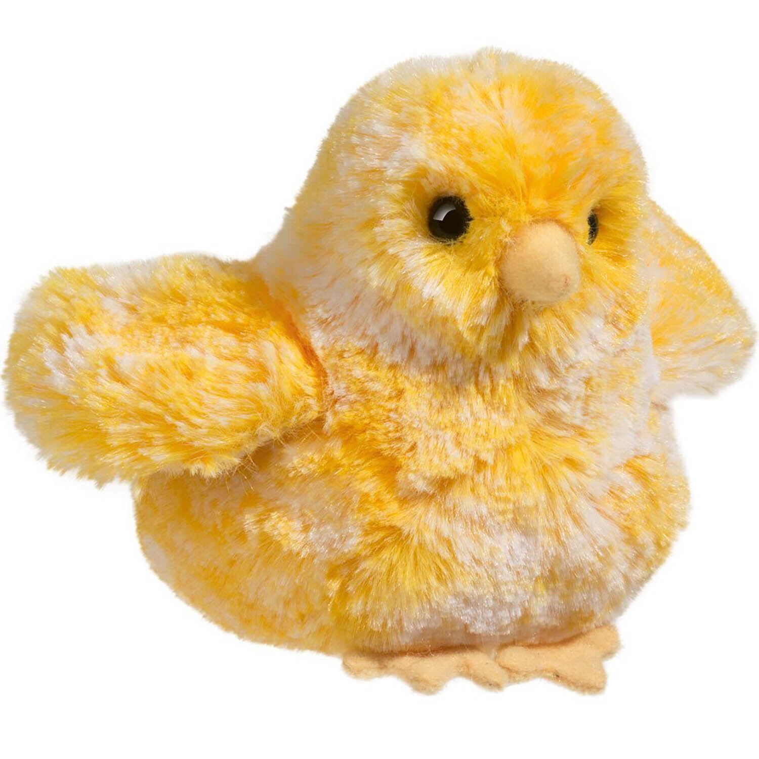 Douglas Toys Plush Stuffed Animal Yellow Multi Chick