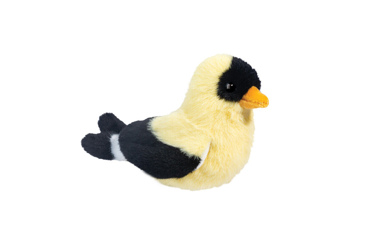 Douglas Cuddle Toys Faye Goldfinch Plush Stuffed Animal , 6"