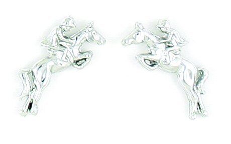 Finishing Touch Jumper Earrings - Silver Finish