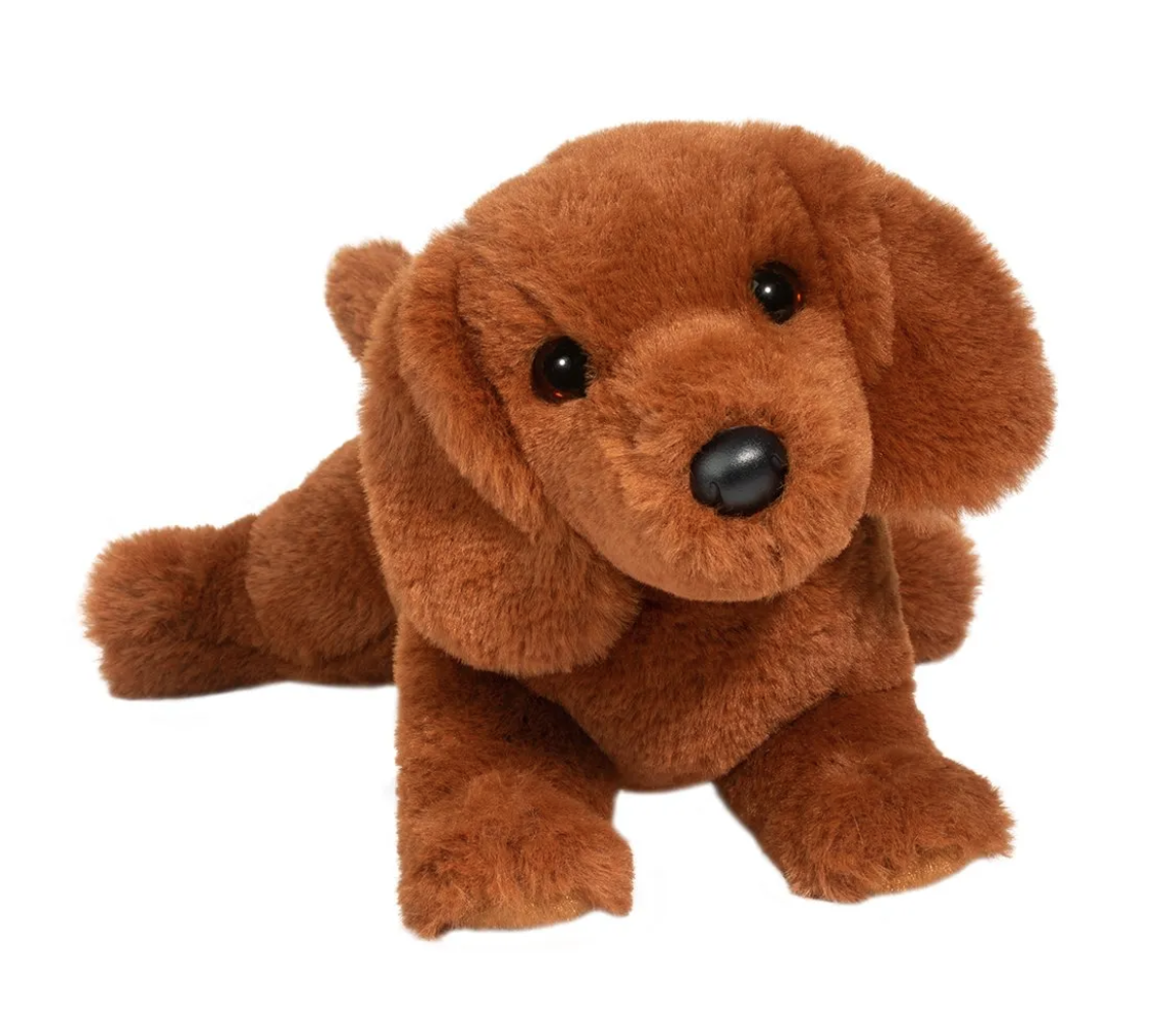 Douglas Delanie Soft Dachshund Plush Stuffed Animal, 12" Long