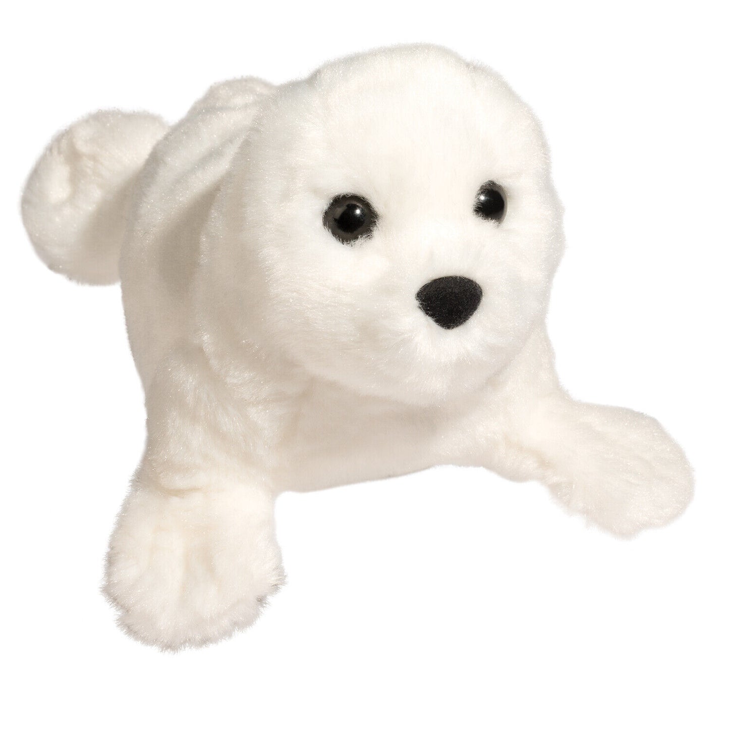 Douglas Toys Sprinkles White Seal Plush Stuffed Animal Toy, 8"
