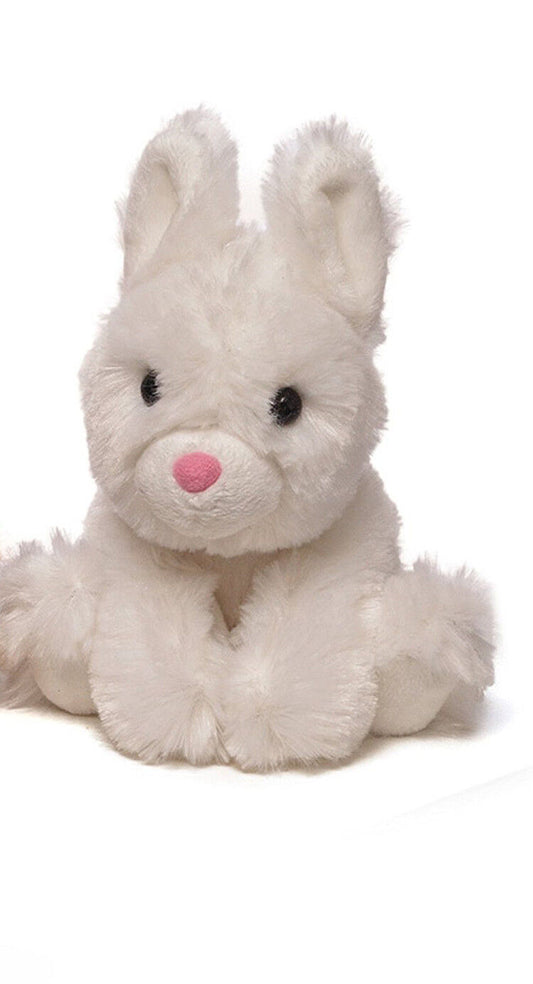 Gund Fluffers Teacup Mini Bunny Plush Stuffed Animal Toy - White, 3"