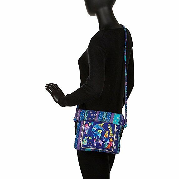 Laurel Burch Mythical Dogs Crossbody (Multi)