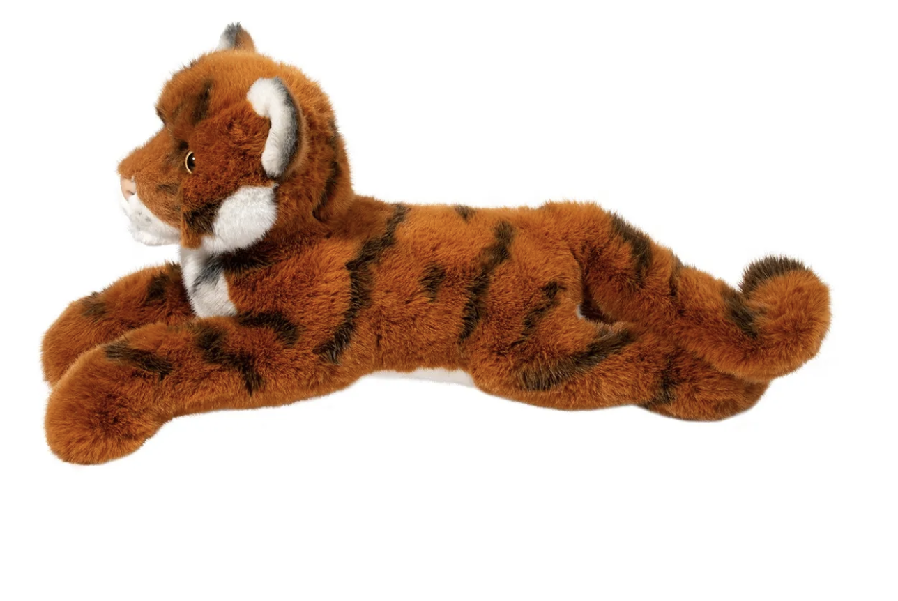 Douglas Zeke DLux Tiger Stuffed Animal Plush, 20" long