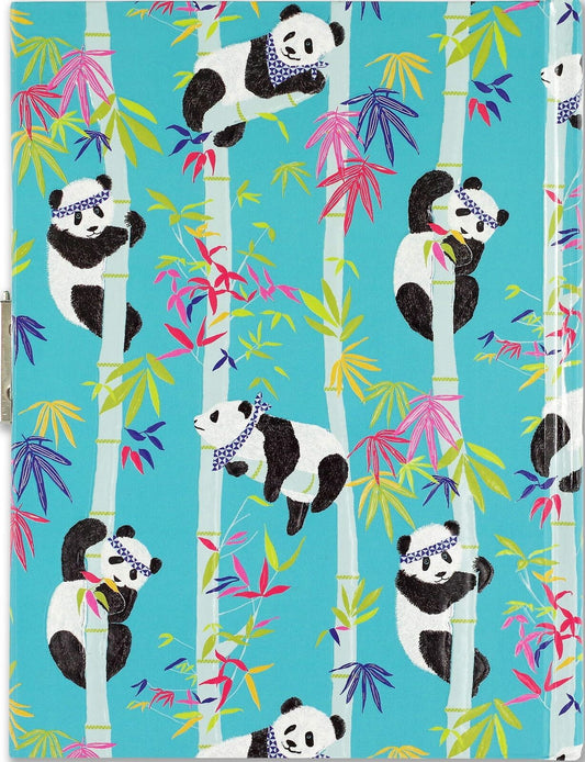 Pandas Locking Journal (Diary, Notebook)
