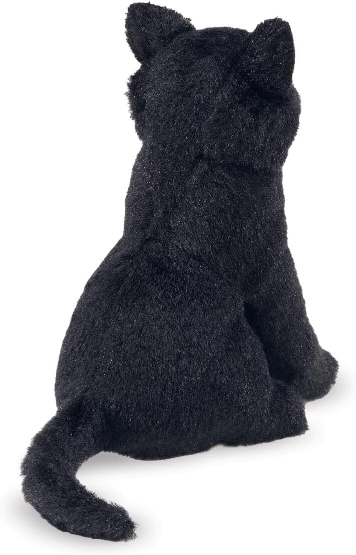 Folkmanis Mini Black Cat Finger Puppet