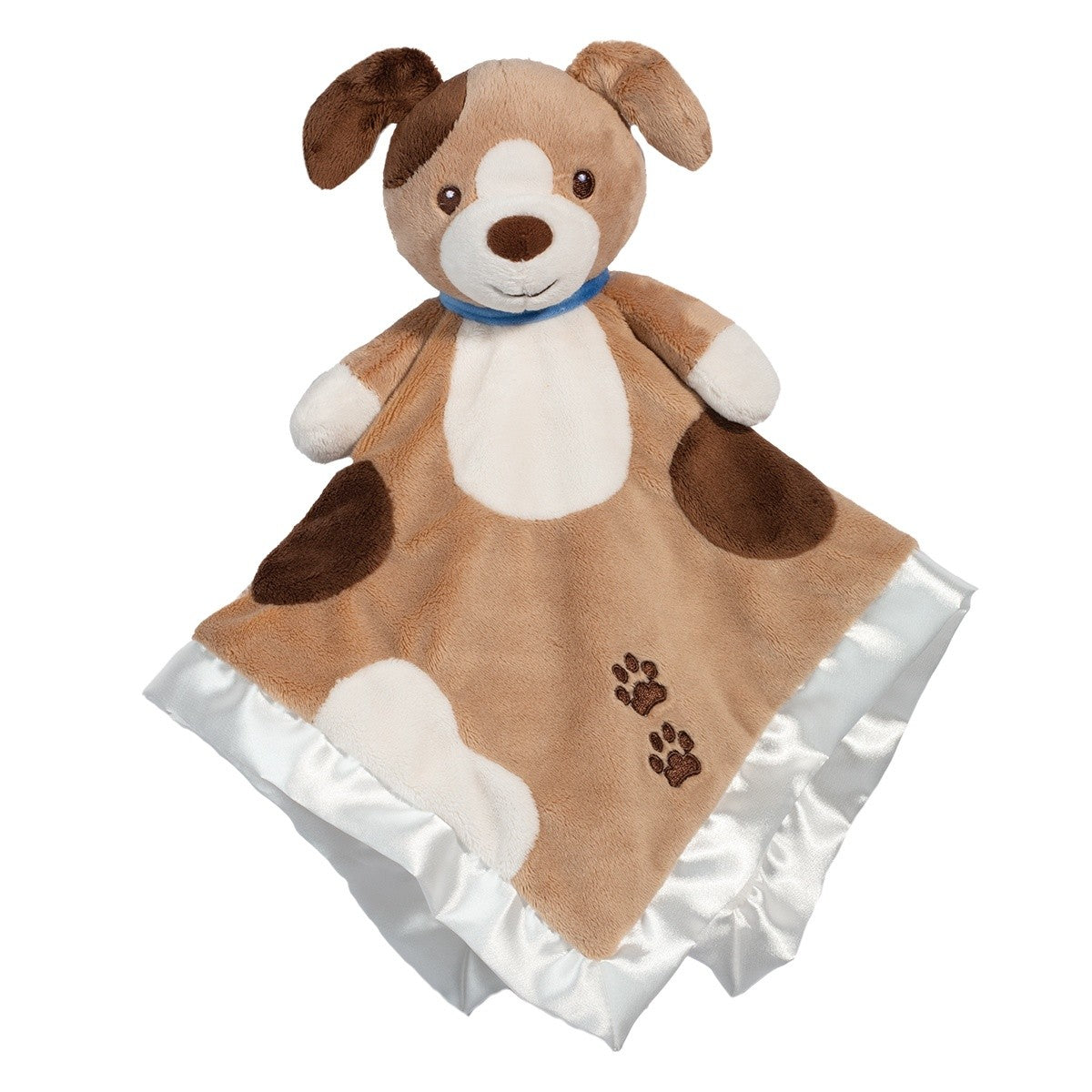 Douglas Baby Zeke Brown Spotted Puppy Snuggler Plush Stuffed Animal, 15"