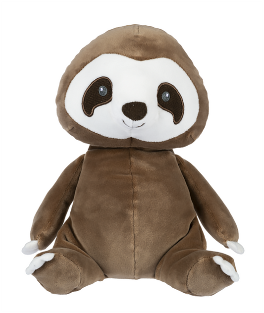 Baby Ganz Cuddle-Me Sloth with Rattle Plush Stuffed Animal Toy, 9"