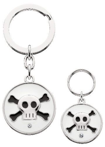Skull and Crossbones Dog Charm & Keychain