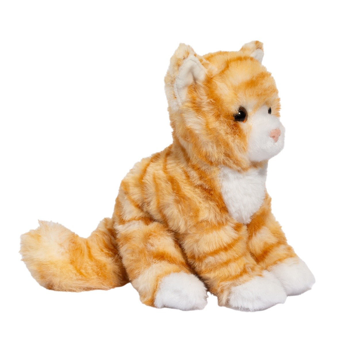Douglas Gingie Striped Cat Mini Soft Plush Stuffed Animal, 8" long