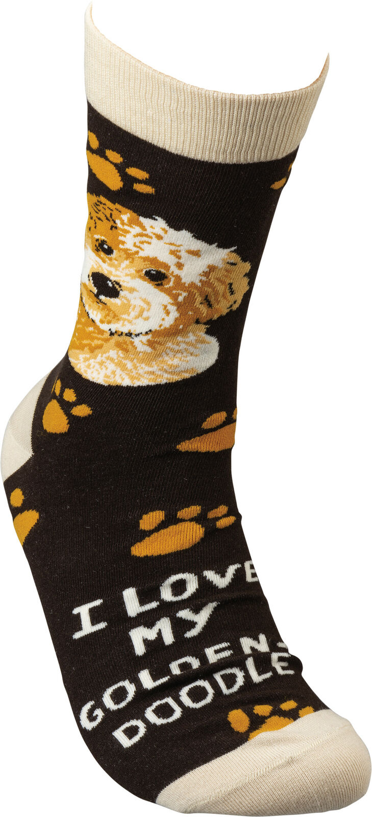 Primitives By Kathy Socks - I Love My Goldendoodle