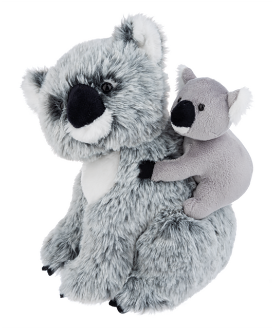 Ganz Mama Koala & Baby Plush Stuffed Animal Toy, 9.5"