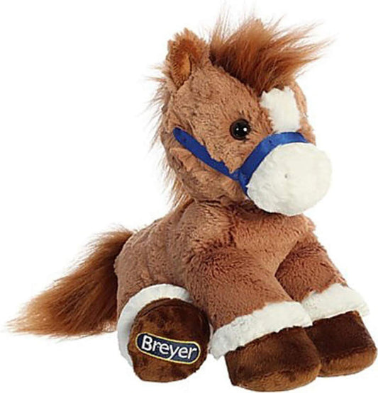 Breyer Aurora® Exquisite Chestnut Horse Pony Stuffed Animal - Brown 11 Inches