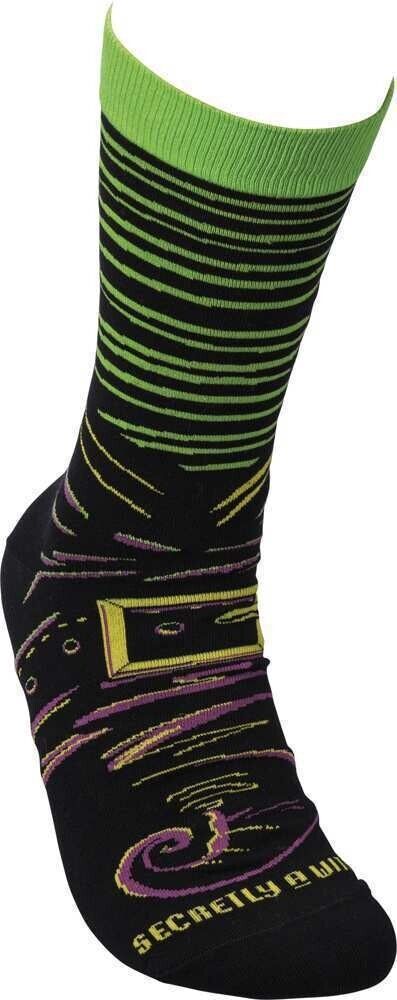 Primitives by Kathy Halloween Socks - Secretly A Witch