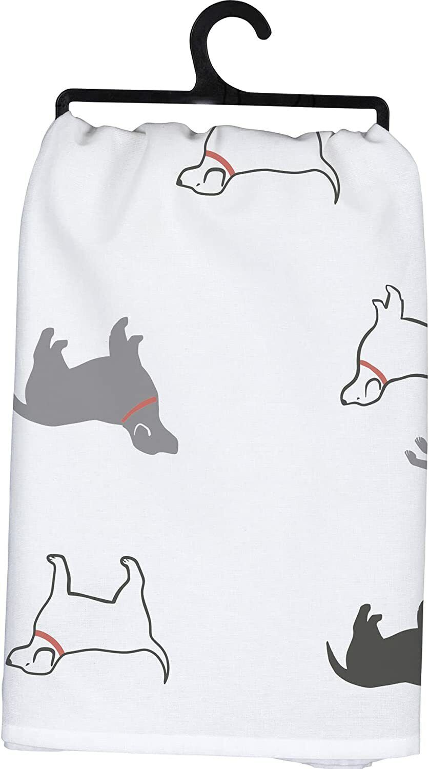 Primitives by Kathy Dish Towel - This Towel Belongs to an Awesome Dog Mom, 28"