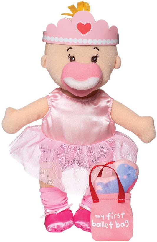 Manhattan Toy Wee Baby Stella Tiny Ballerina 12" Soft Baby Doll
