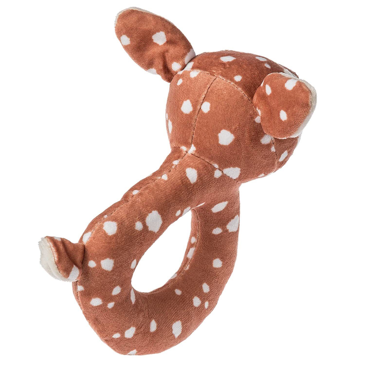 Mary Meyer Leika Baby Rattle, 6-Inches, Little Fawn