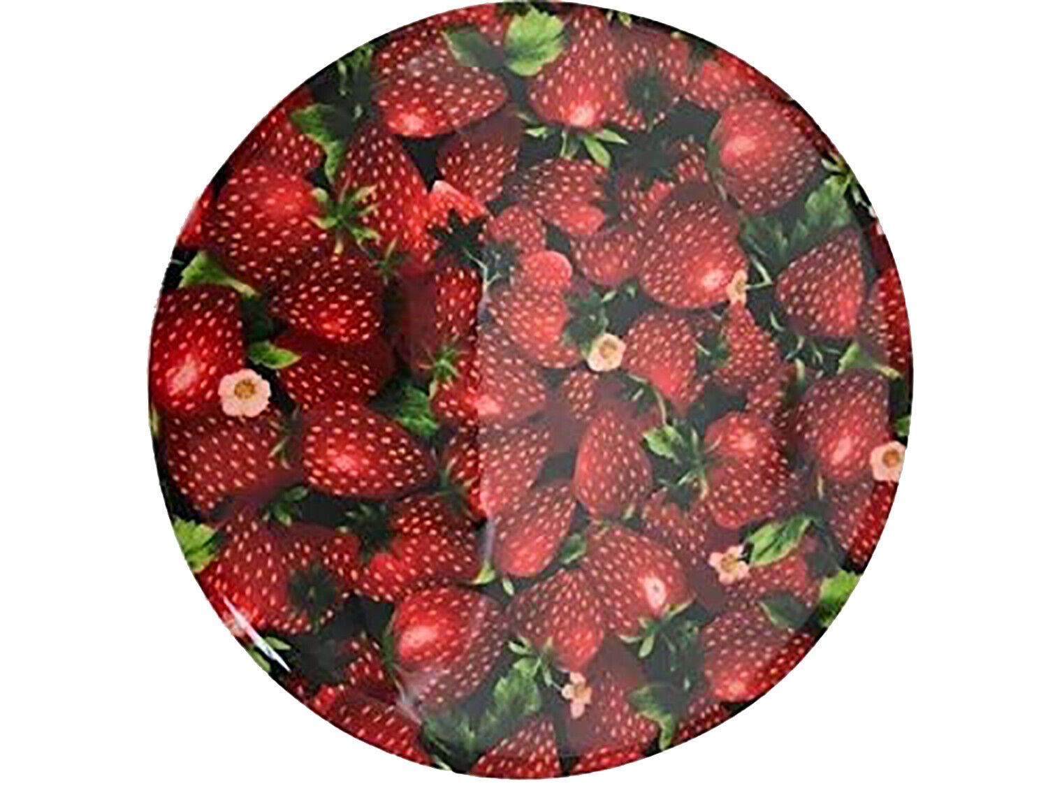 Andreas Silicone Trivet, Strawberry, 8 Inch Non-Slip Trivet/Pot Holder/Hot Pad