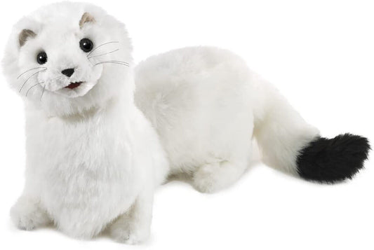 Folkmanis Ermine Hand Puppet, 21"
