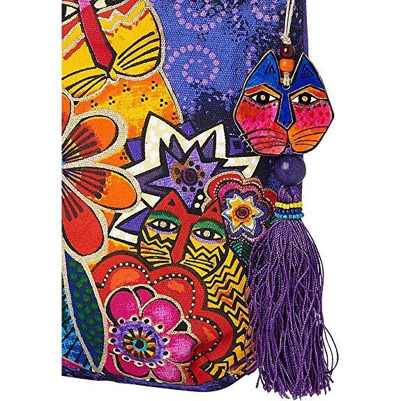 Laurel Burch Laurel's Garden Crossbody Bag (Laurel's Garden)