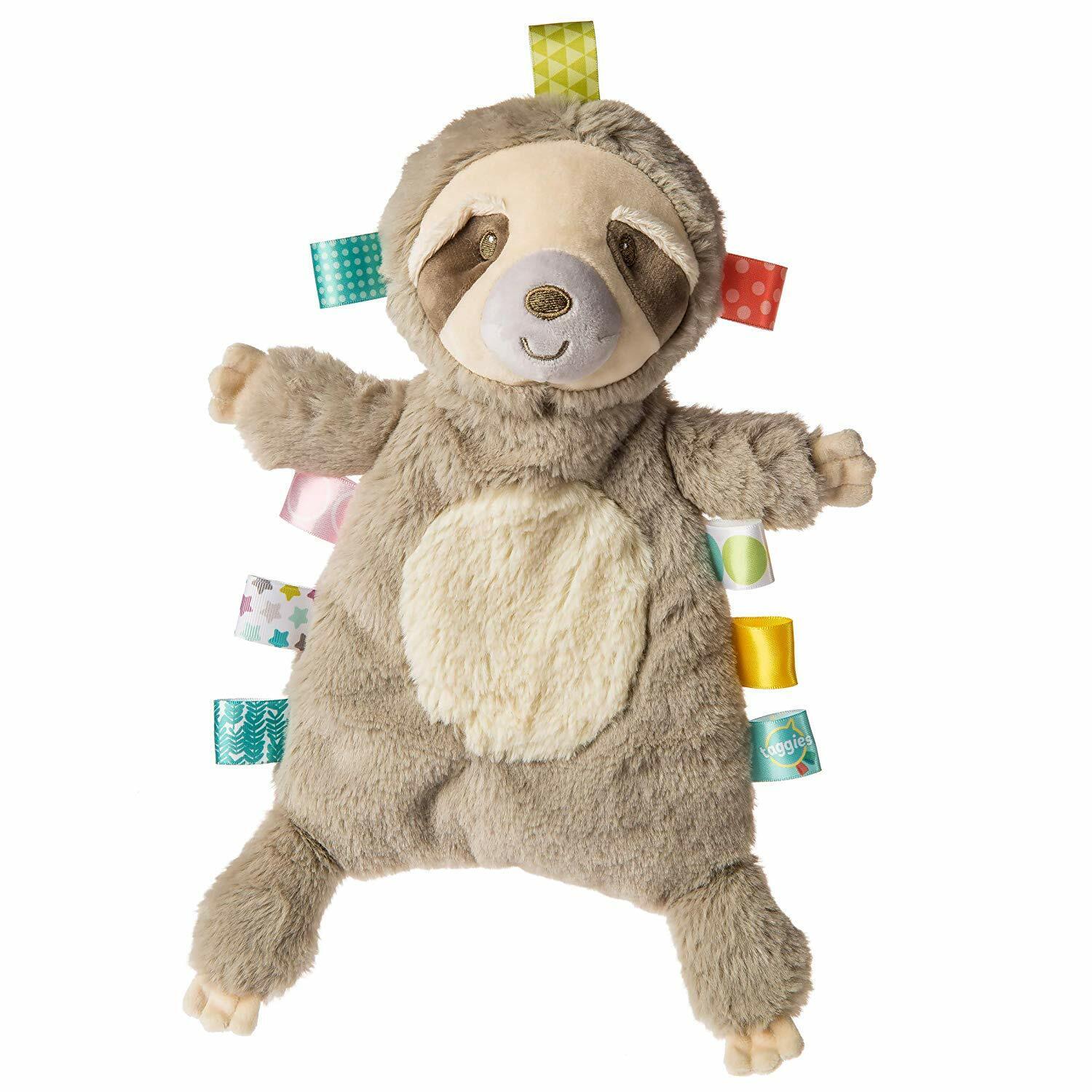 Mary Meyer Taggies Lovey Soft Toy, 11", Molasses Sloth