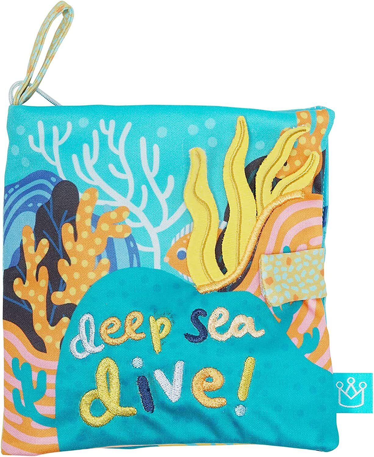 Manhattan Toy Deep Sea Dive Bath Time Activity Book for Infants and Toddlers