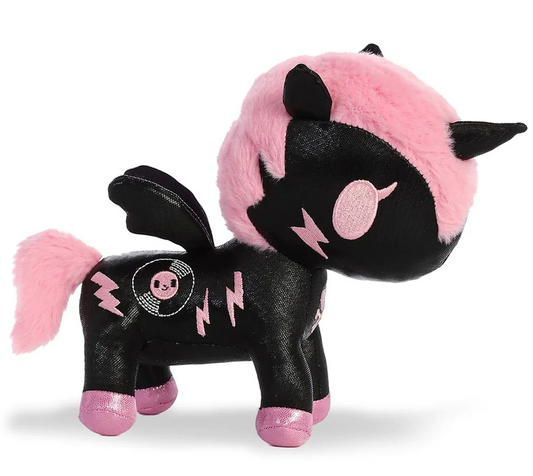 Aurora World Tokidoki DJ Sparke Unicorno Basic Plush, Multicolor, Small, 7.5"