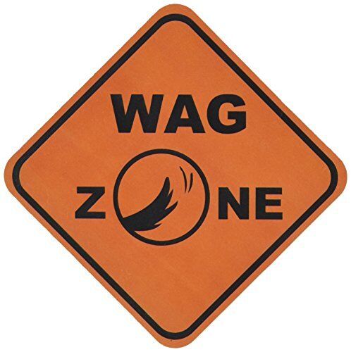 LittleGifts Wag Zone Car Magnet