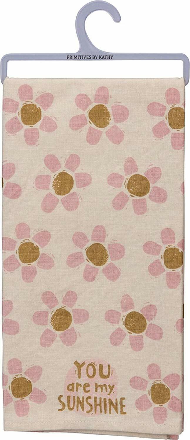 Primitives by Kathy You are My Sunshine Dish Towel