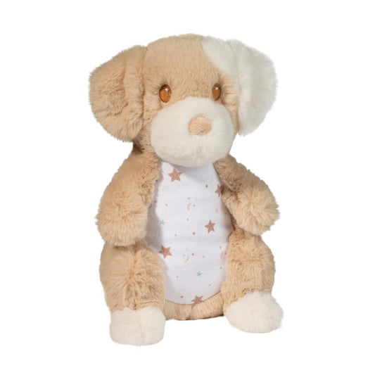 Douglas Auggie Tan Puppy Chime Plush Stuffed Animal, 9"