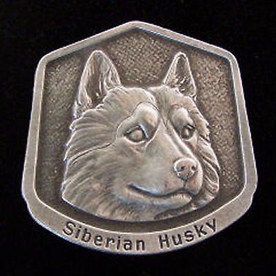 Siberian Husky Fine Pewter Dog Breed Ornament