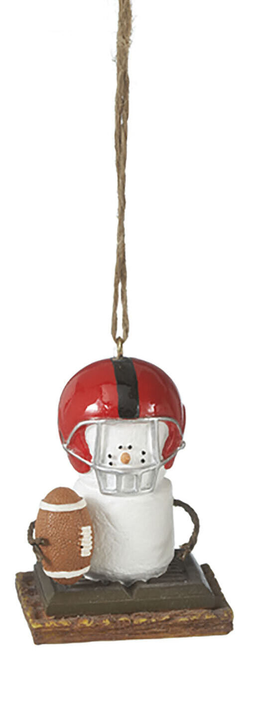 Midwest-CBK S'mores "Football" Ornament, 2.5 inches
