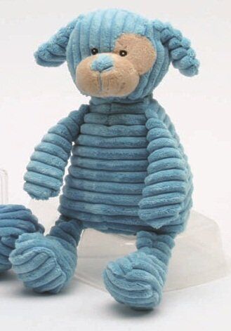 Unipak Kordy Blue Dog Plush Stuffed Animal Toy 12"