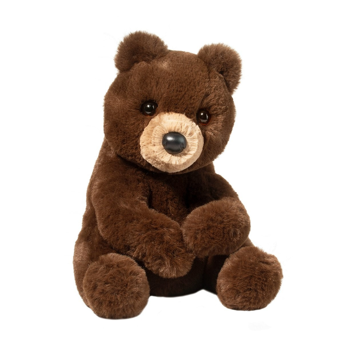 Douglas Toys Plush Bruno Brown Bear Stuffed Animal, 9" Tall