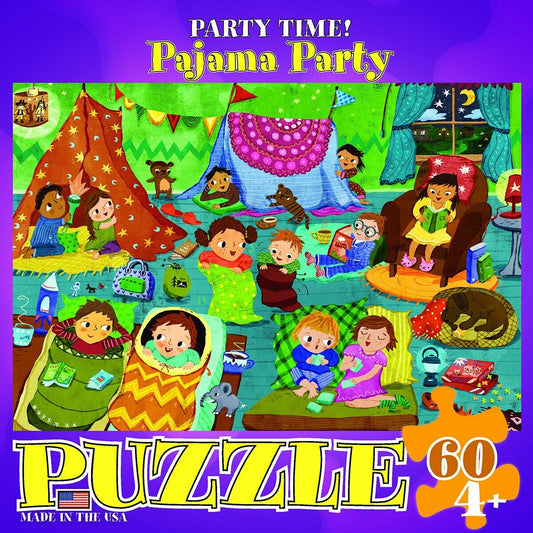 EuroGraphics Party Time Pajama Jigsaw Puzzle (60-Piece)