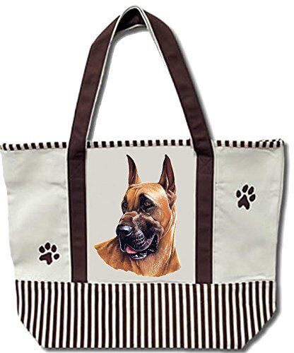 Great Dane Pet Heavy Duty Canvas Shopping Tote