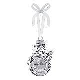 Ganz Mom You Are So Loved Holiday Snowman Christmas Ornament