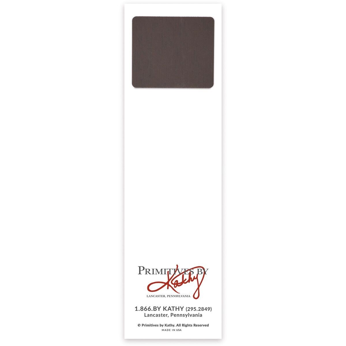 Primitives by Kathy - Progress Not Perfection List Pad Notepad