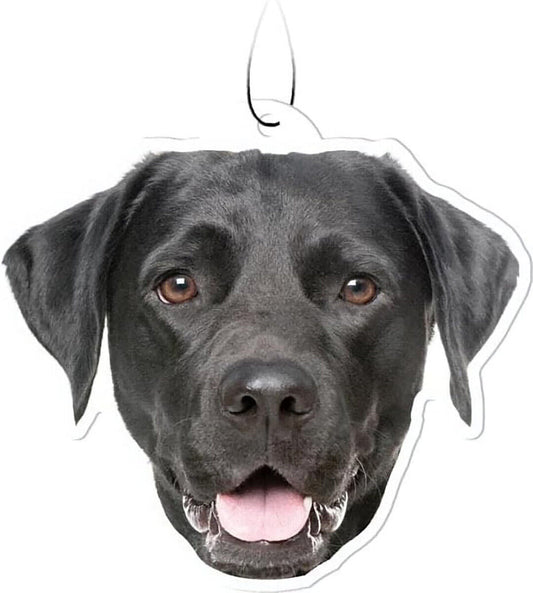 Spoontiques Black Lab Labrador Retriever Air Freshener (3-Pack)
