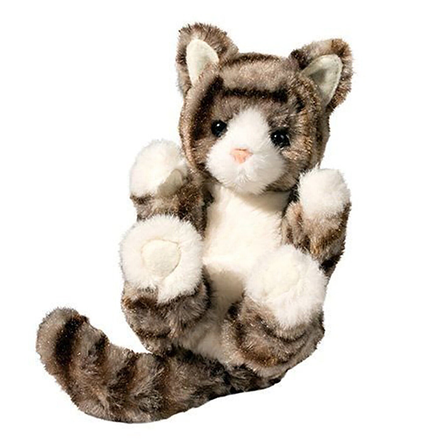 Douglas Gray and Brown Striped Tabby Cat Lil' Handful 6"