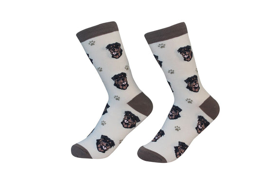 Rottweiler Dog Breed Socks Unisex Sock Daddy by E&S Pets
