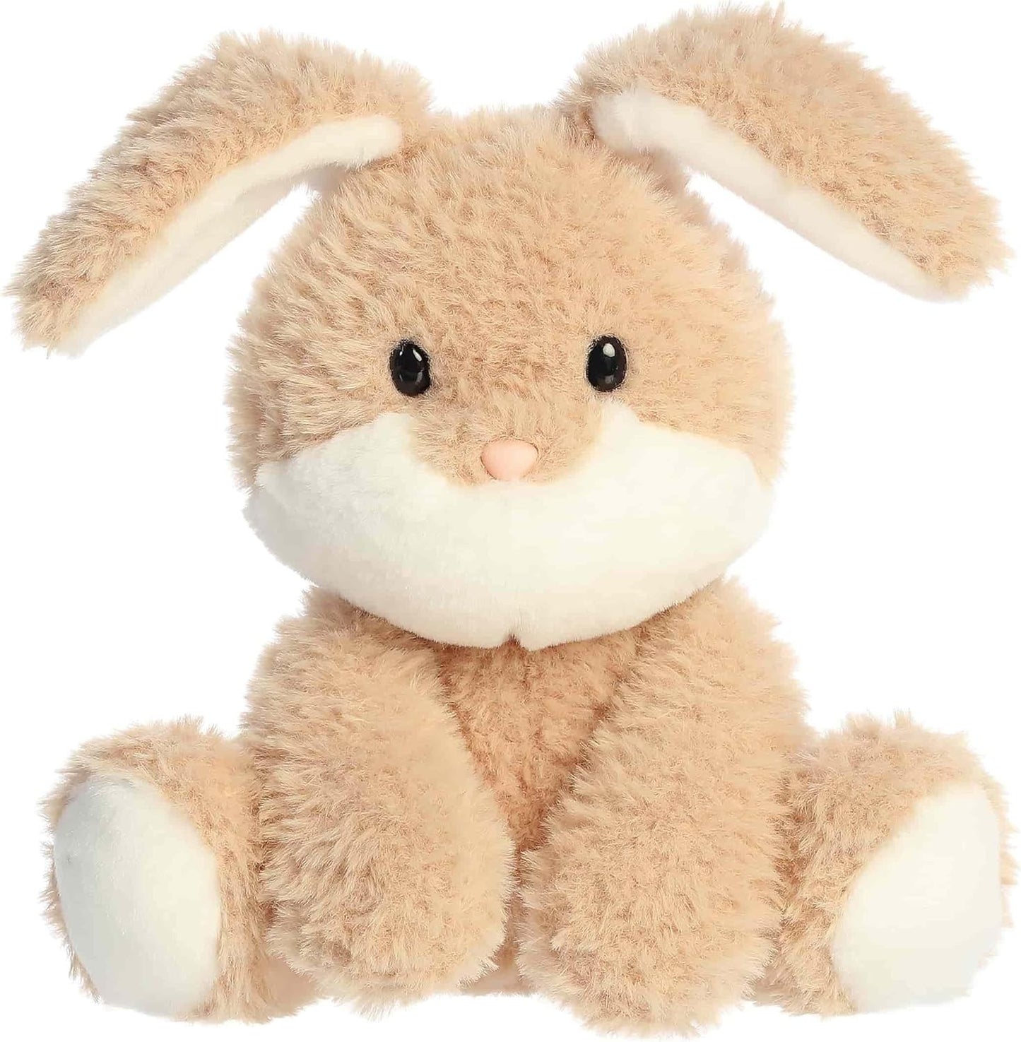 Aurora® Vibrant Spring Colorful Cottontails Stuffed Animal Toy, Buttercup, 7.7"