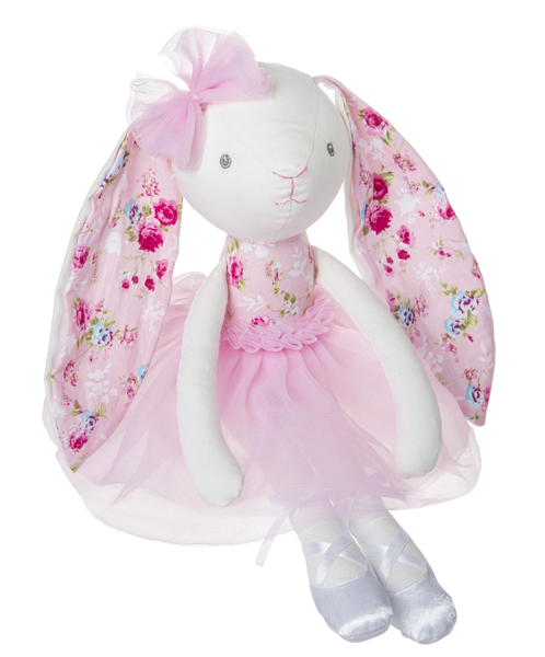 Baby Ganz Ballerina Bunny Plush Stuffed Animal, 15"