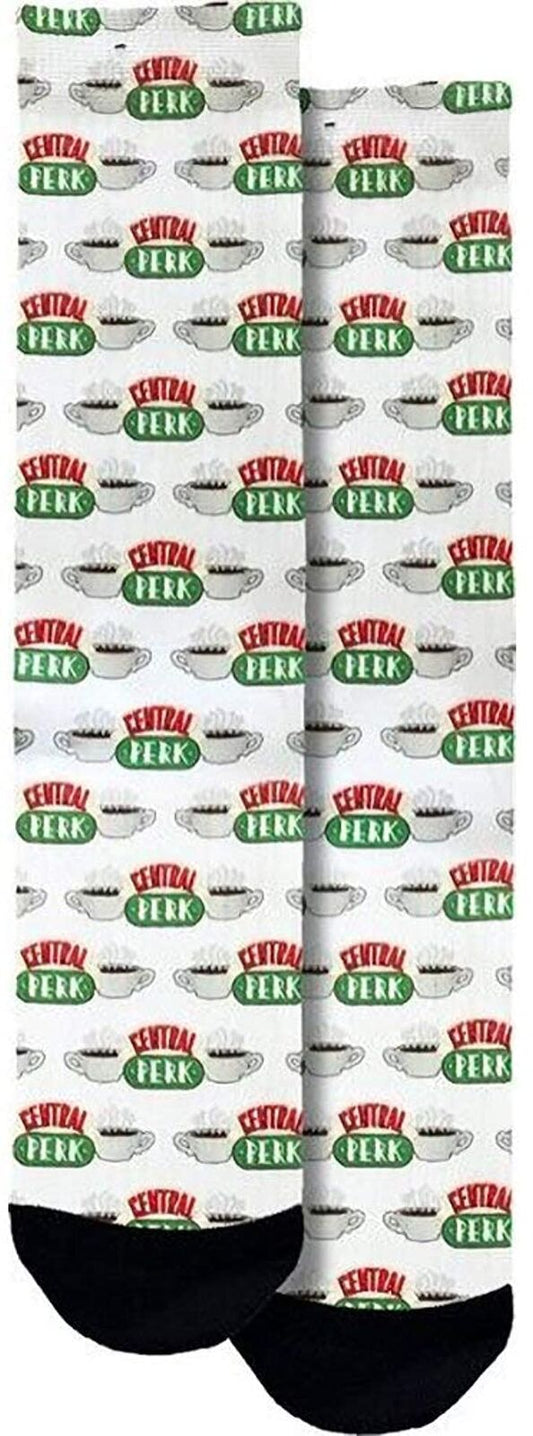Spoontiques Fun Unisex Crew Socks, One Size Fits Most - Central Perk