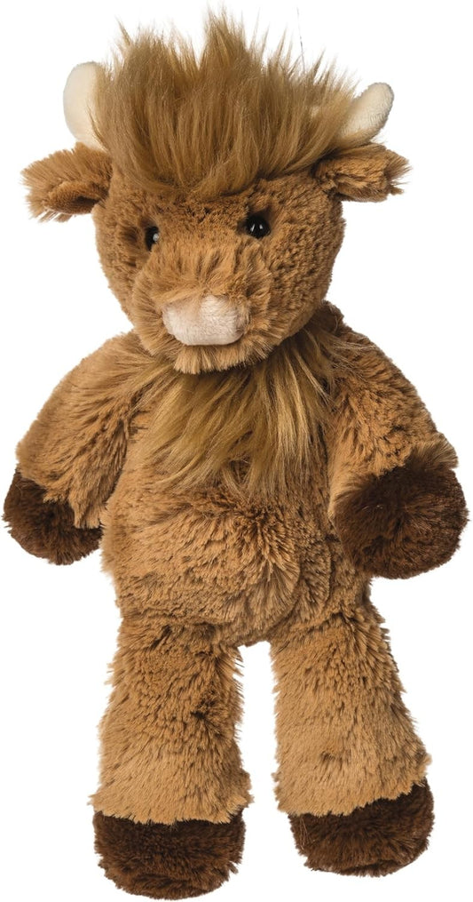 Mary Meyer Marshmallow Stuffed Animal Soft Toy, 9-In. Junior Hagrid Highland Cow