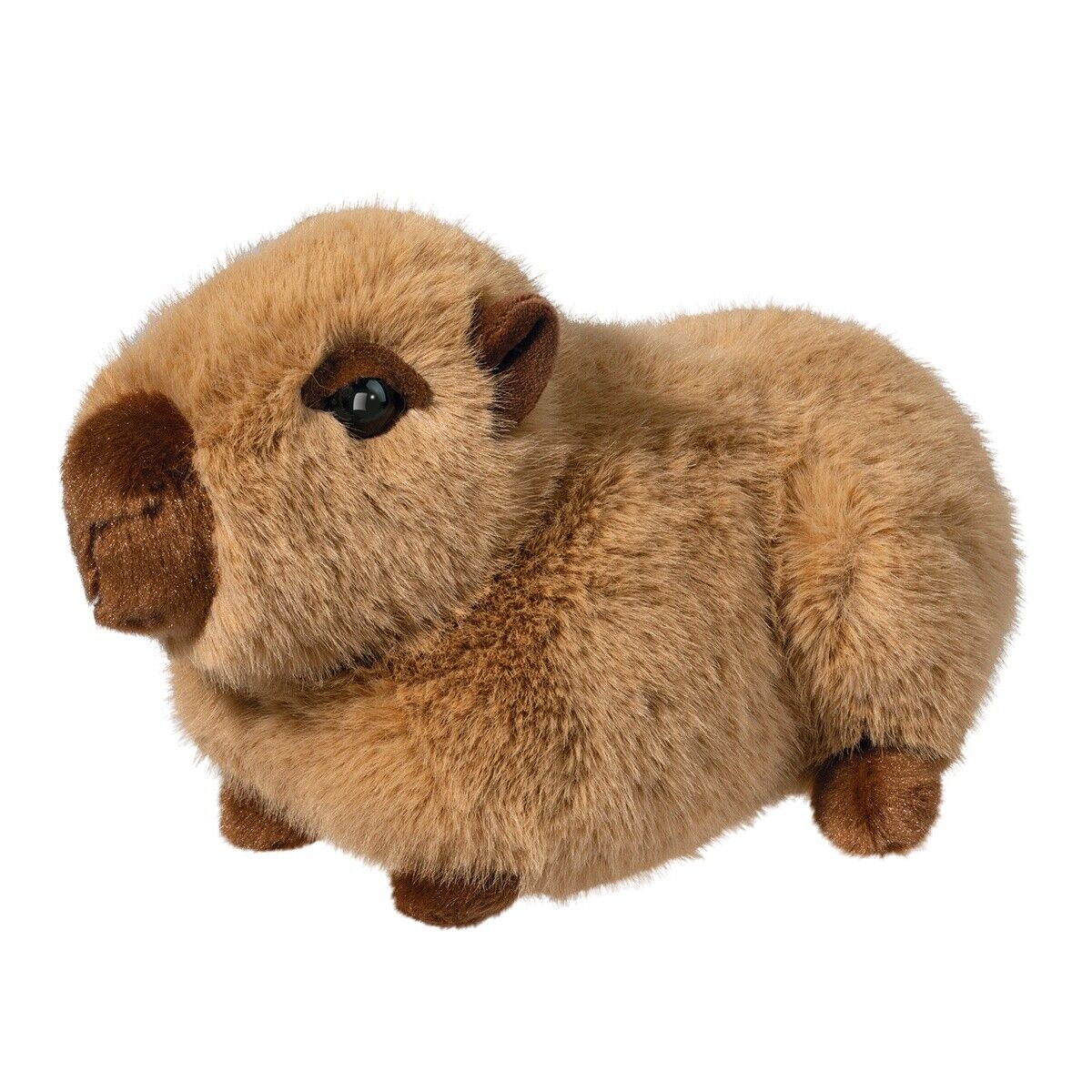 Douglas Cuddle Toys Chattie Soft Capybara Plush Stuffed Animal, 10"