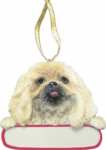 E&S Pets ORN218-61 Pekingese Santa's Pals Christmas Ornament