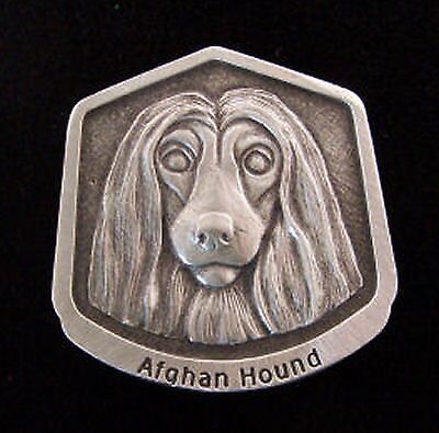 Afghan Hound Fine Pewter Dog Breed Ornament