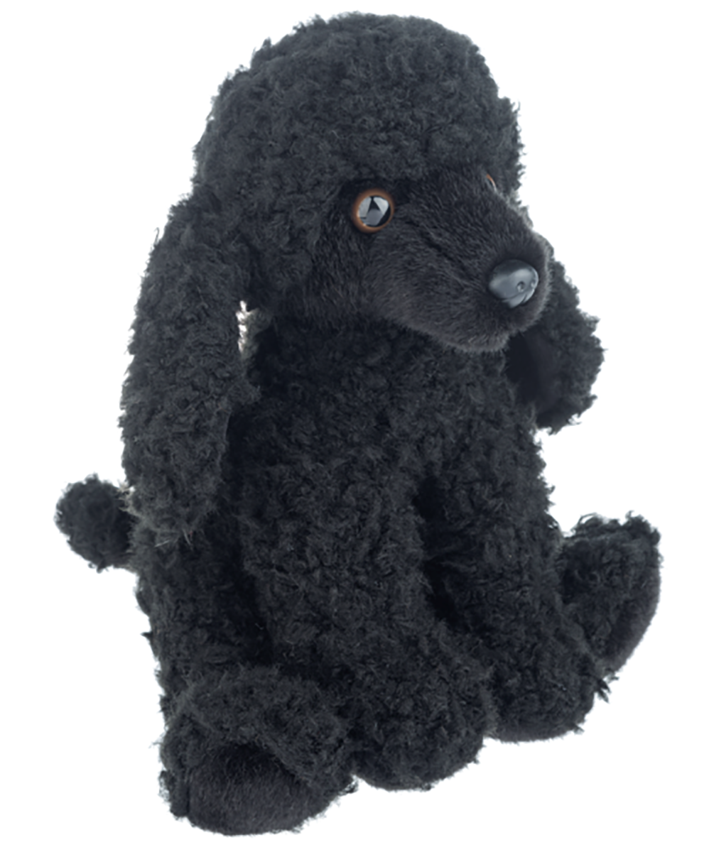Ganz H15256 Heritage Collection[TM] Black Poodle Plush Stuffed Toy, 12-inch