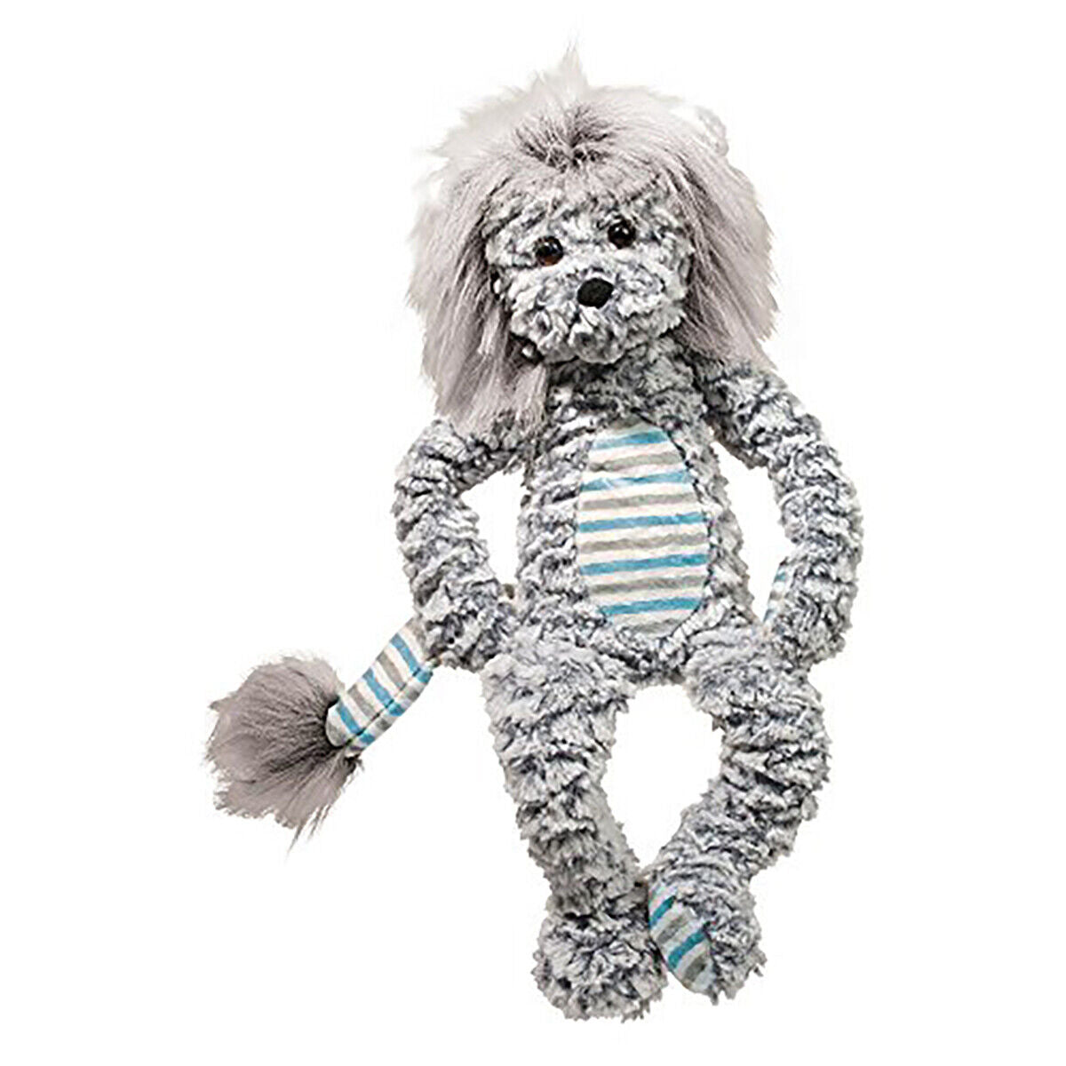 Douglas Toys Gray Lion Color Stripes Plush Stuffed Animal